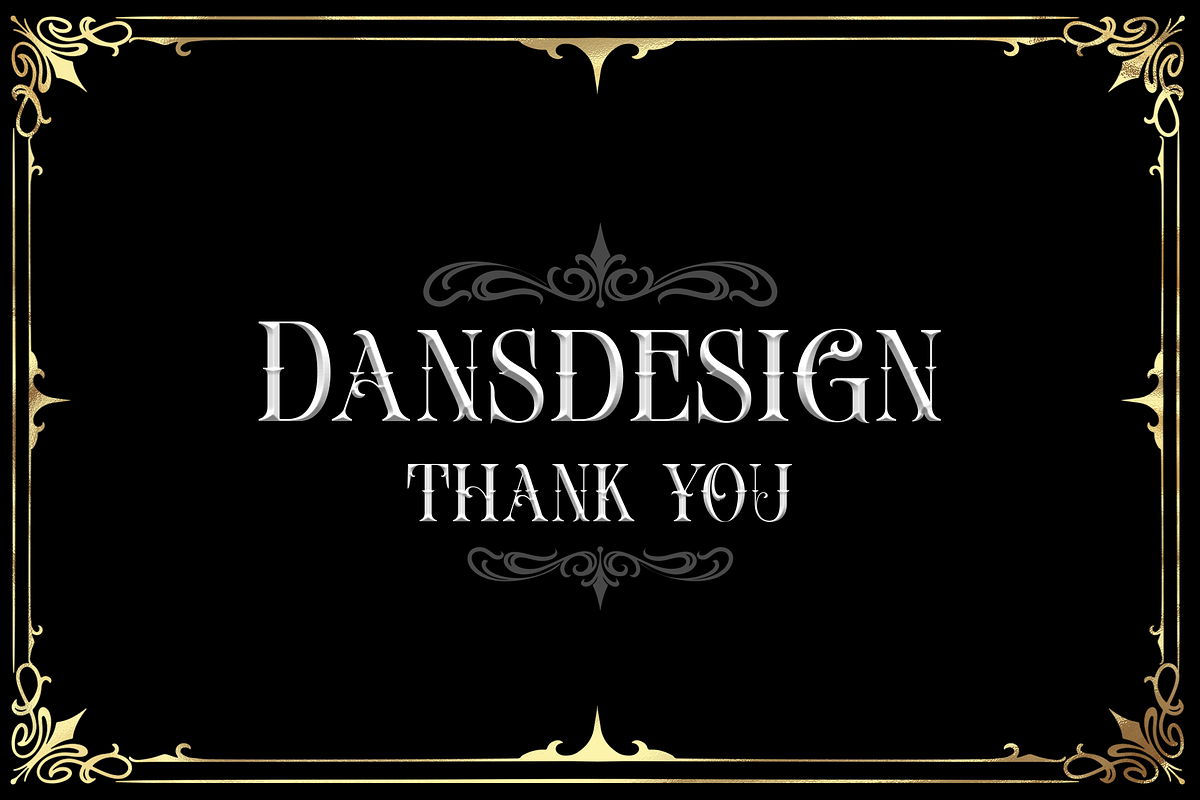 Roodriguez, a Blackletter Font by dansdesign (Photo 7 of 7)