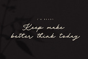 October Shine Monoline Font, a Handwritten Font by RantautypeStudio (Thumbnail 4 of 17)