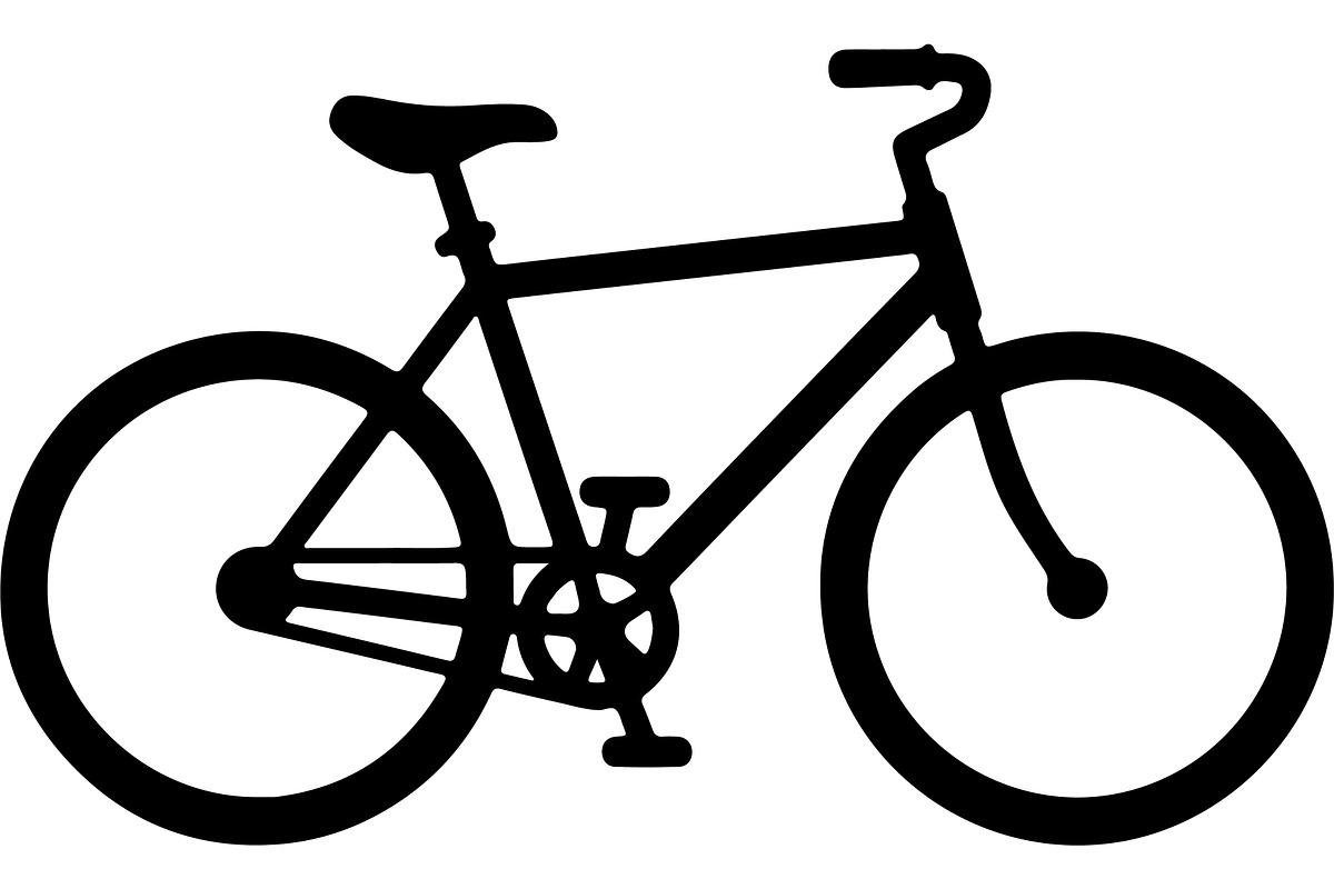 Bicycle Silhouette Vector Set, a Transportation Illustration by balal (Photo 10 of 13)