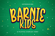 Barnie Kids - Playful Display Font, a Handwritten Font by StringLabs (Thumbnail 1 of 11)