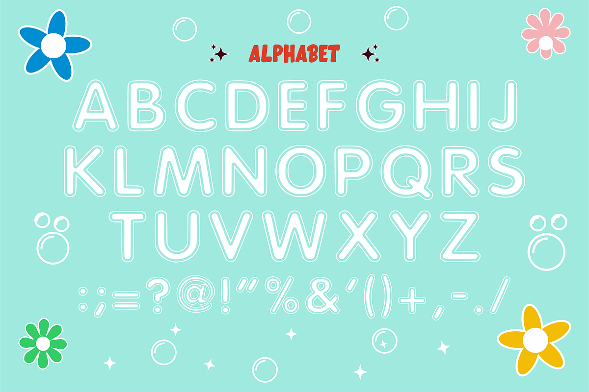 Simple Display - Display Font, a Font by KiddoGlyphs Studio (Photo 4 of 5)