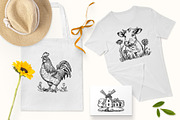 Farm life illustration set, an Object Graphic by NatalieArtShop (Thumbnail 8 of 10)