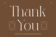 Northen Glitch, a Serif Font by Muflieart (Thumbnail 10 of 10)