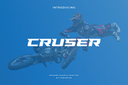 Cruser - Modern Sport Typeface, a Sans Serif Font by Letterna (Thumbnail 1 of 4)