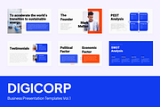 Powerpoint - Digicorp Business, a Presentation Template by Yolk Vibes (Thumbnail 3 of 10)
