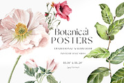 Watercolor floral posters prints, a Decorative Illustration by Grace Noboa Illustrations (Thumbnail 6 of 12)
