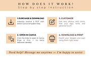 Cookie Care Form Editable Template, a Stationery Template by Anna Design Studio (Thumbnail 6 of 7)