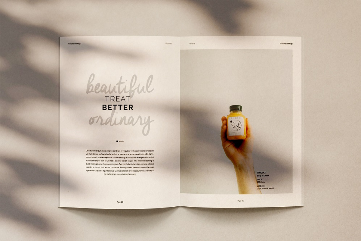Vinsmoke Magazine (2019 Edition), a Magazine Template by Bokuto (Photo 5 of 9)