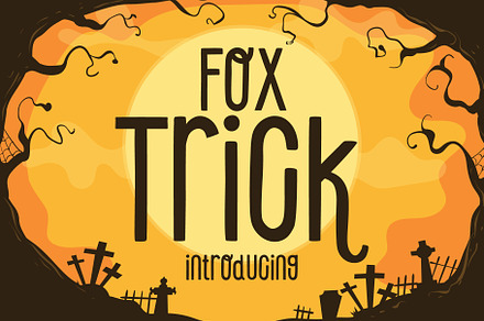 Fox Trick  Font, a Slab Serif Font by Fox7 By Rattana