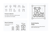 Baby Shower Animated Icons, an Outline Icon by Prosymbols (Thumbnail 3 of 4)