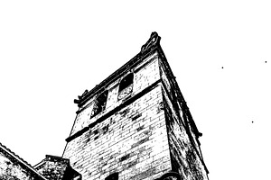 Ancient stone church graphic, an Object Graphic by DanFLCreativo