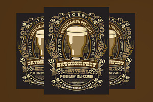 Oktoberfest Flyer, a Flyer Template by Muhamad Iqbal hidayat