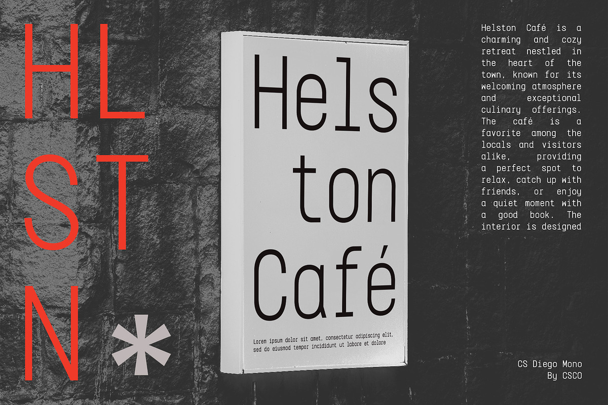 CS Diego Mono – Sans Serif Typeface, a Sans Serif Font by Craft Supply Co. (Photo 4 of 8)