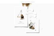 African Safari Watercolor Collection, an Animal Illustration by Creativeqube Design (Thumbnail 2 of 16)