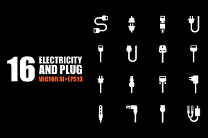 Cable wire computer and plug 