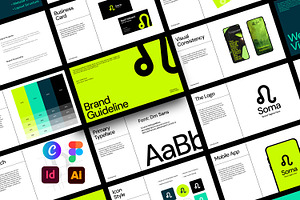 Soma | Bundle Brand Guidelines, a Presentation Template by Artisan Vibes