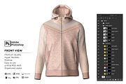 Drafting Mens Zip Up Hoodie Mockup, a Hoody Mockup by Nanggroe Scripting (Thumbnail 6 of 9)