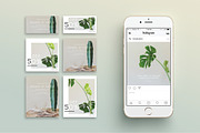 NATURALIS  Social Media BUNDLE, a Social Media Template by 46&2 Collective (Thumbnail 2 of 11)