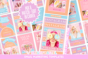Bright Pastel Email Templates, an Email Template by SunshineStudioBoutique (Thumbnail 1 of 9)