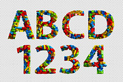 Lego CLR Font, a Font by Handmadefont (Thumbnail 9 of 9)