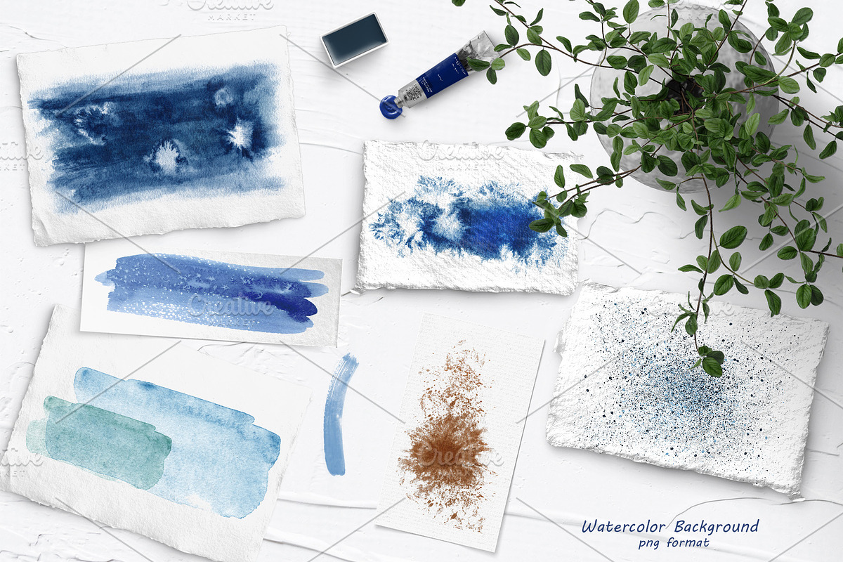 Nautical Seaside Watercolor Set, a Decorative Illustration by BarvArt (Photo 12 of 18)
