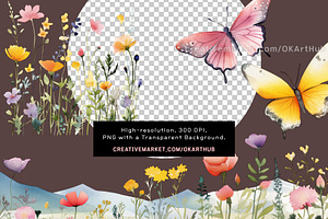 Wildflower & Butterfly Collection