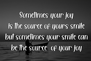 Just Smile, a Handwritten Font by FreshTypeINK (Thumbnail 6 of 8)