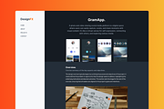 DesignFX — Portfolio Framer Template, a Landing Page Template by zadstudio (Thumbnail 3 of 5)