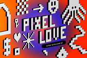 3D Pixel Love Vector Clipart, an Object Graphic by angelainthefields (Thumbnail 1 of 10)