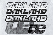 Flux Y2K Futuristic Display Typeface, a Sans Serif Font by Inviline.co (Thumbnail 4 of 9)