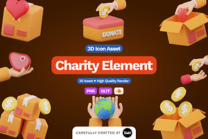 3D Charity Illustration