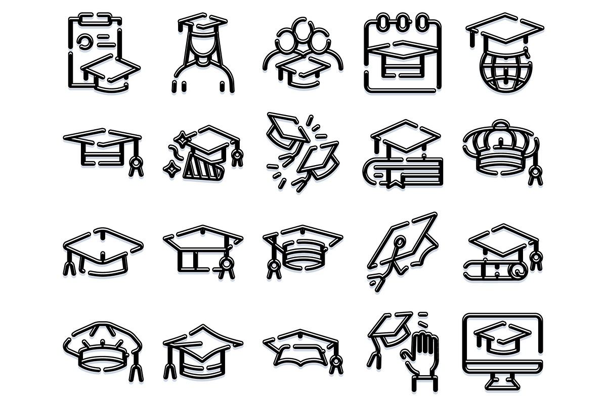 Graduation college education student, an Object Graphic by pikepicture (Photo 2 of 3)