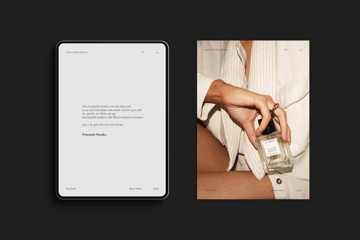 Digital E-Book Design Template, a Magazine Template by Olion Lora (Photo 10 of 16)