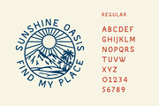 SOLVOR - Extra Badge Template, a Serif Font by Blazing Sun Creative (Thumbnail 2 of 8)