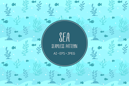Sea, underwater, marine pattern