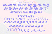 Cute Groovy - Retro Script Font, a Script Font by Densu Creative (Thumbnail 8 of 8)