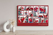 Christmas Family Photo Collage Templ, a Design Template by DesignerCandies (Thumbnail 3 of 5)