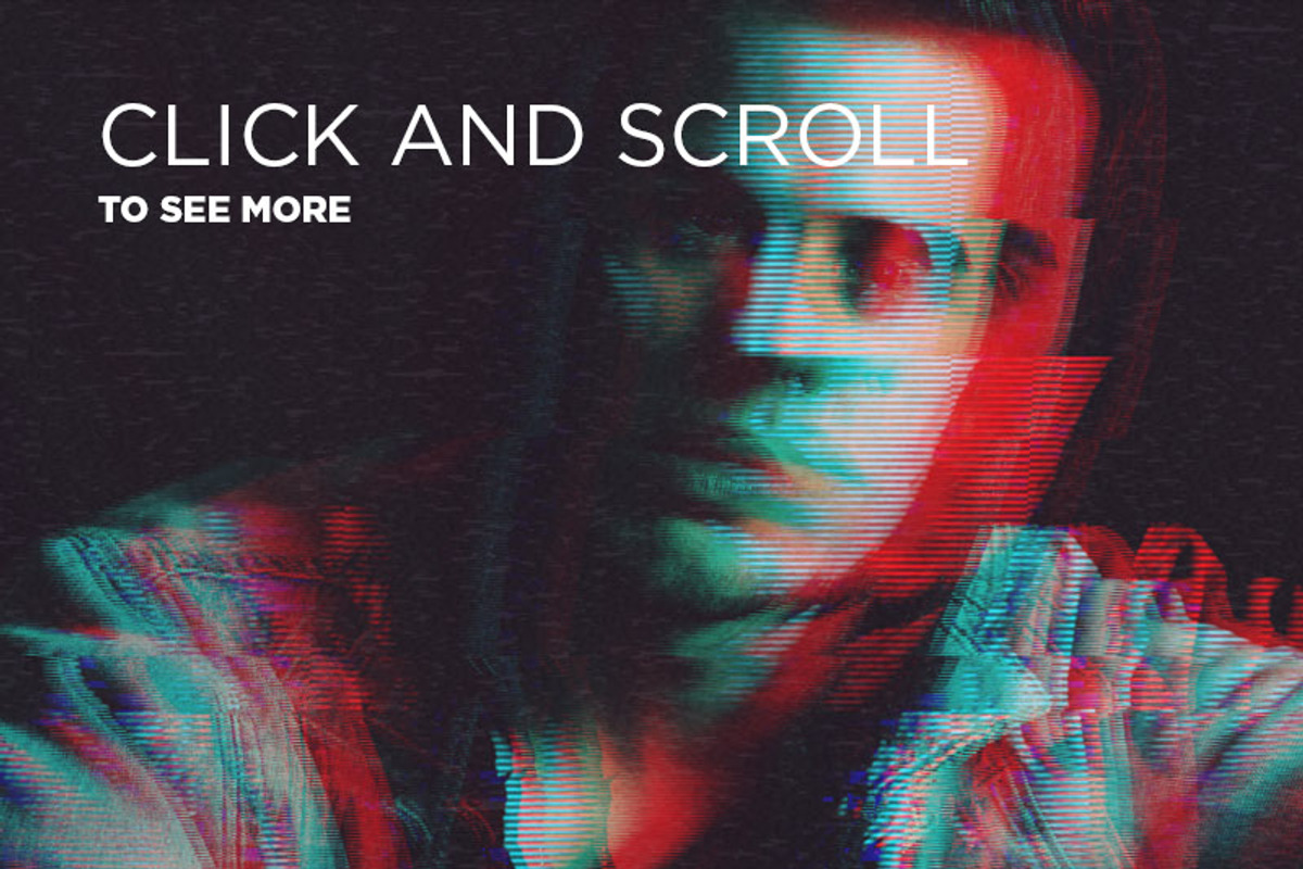 Digital Glitch Effect PSD Templates preview 4