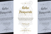 Deaths Hallows- Medieval Blackletter, a Blackletter Font by Dhabee (Thumbnail 11 of 17)