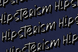 Hipsterism - Display Font