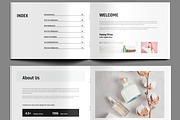 Minimalist Beauty Product Catalog, a Brochure Template by MightyDesign (Thumbnail 3 of 9)