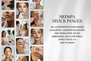 Medspa Social Media Templates Bundle