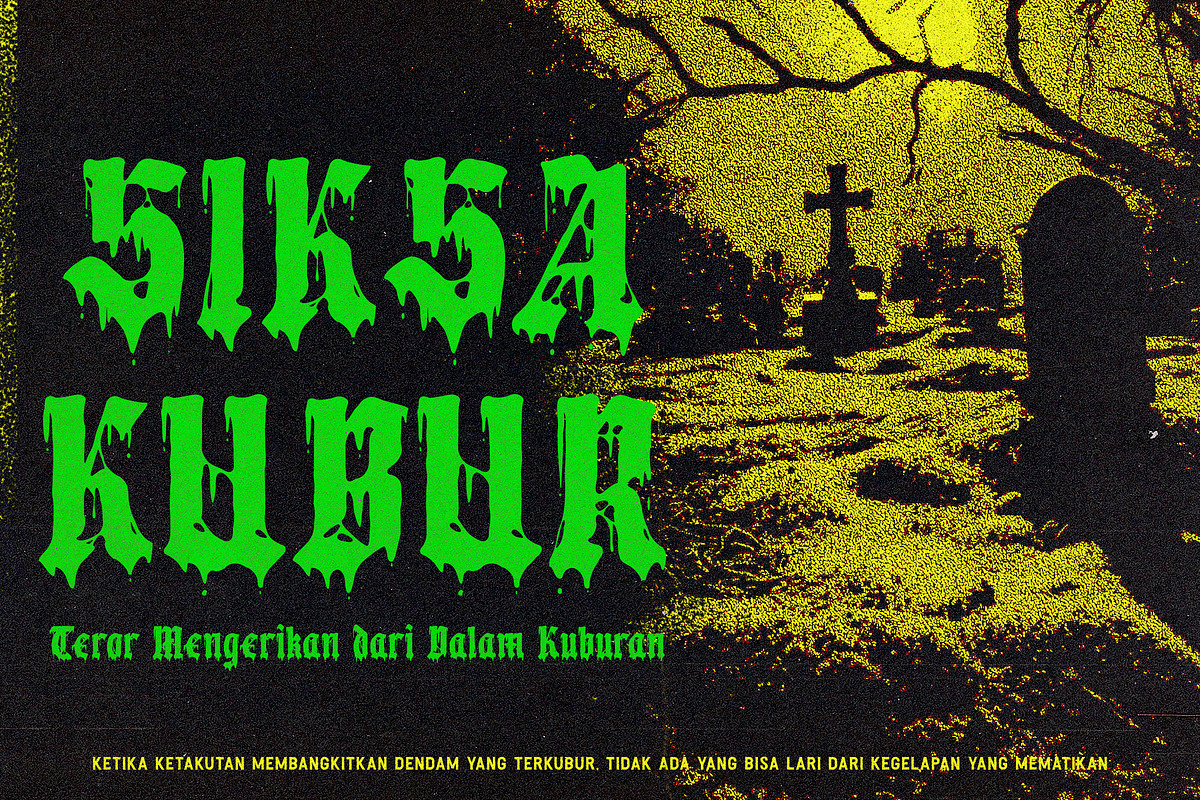 Diabolic - Blackletter Display Font, a Blackletter Font by Angin Studio (Photo 5 of 20)