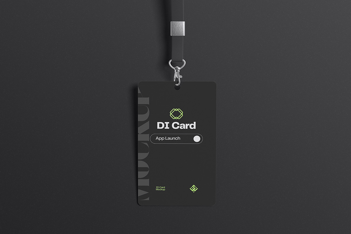 ID Card Mockup, an Advertising Mockup by Pikachudesign (Photo 5 of 5)