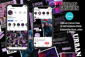 Urban Fasion - Social Media Template