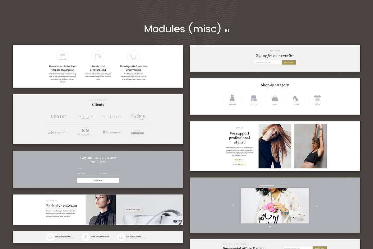 Louca UI Kit, an UI Kit Template by Middltone (Photo 6 of 9)
