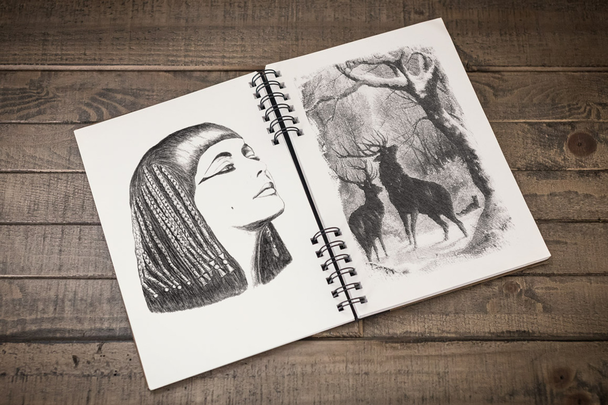 Spiral Notebook Mockups Volume 1, a Print Template by Design Panoply (Photo 5 of 5)