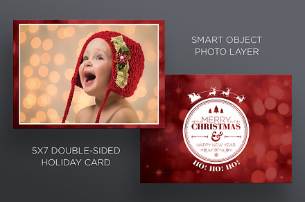 Christmas/New Years - 2 Sided Card