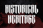 Luparuz Blackletter Display Font, a Blackletter Font by Maulana Creative (Thumbnail 2 of 7)