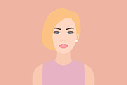 Women. Vector Set., an Illustration by Gomolach (Thumbnail 5 of 6)